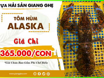 HÀNG NHẬP KHẨU - GIÁ NỘI ĐỊA - TÔM ALASKA GIÁ RẺ CHỈ 365K/CON