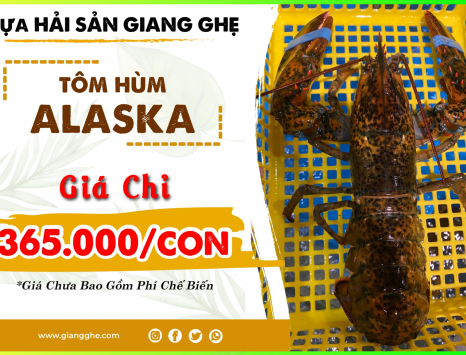 HÀNG NHẬP KHẨU - GIÁ NỘI ĐỊA - TÔM ALASKA GIÁ RẺ CHỈ 365K/CON