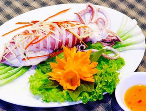 MỰC HẤP HÀNH 