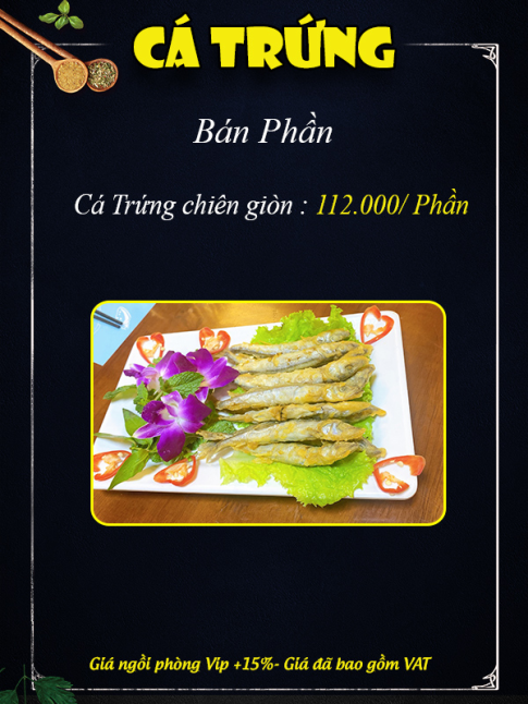 CÁ TRỨNG
