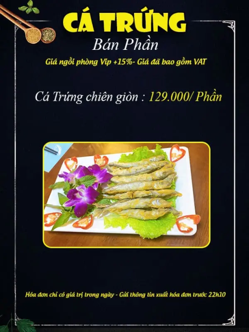 CÁ TRỨNG