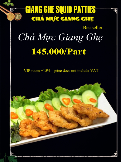 Chả Mực Giang Ghẹ