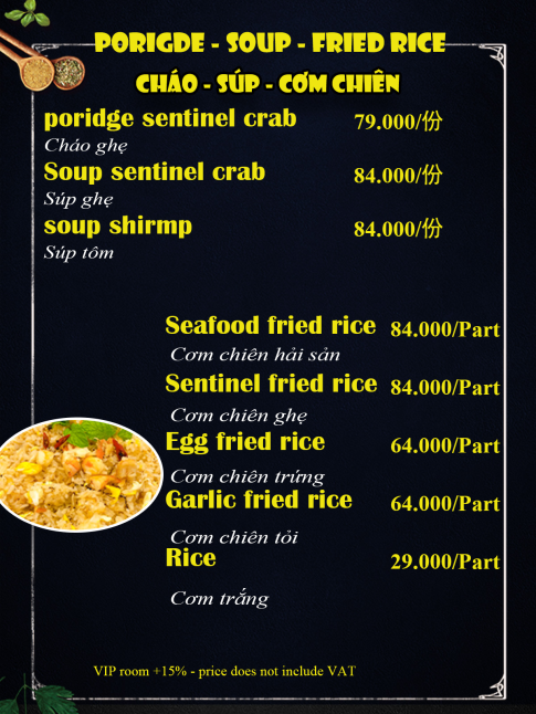 Cháo - Súp - Cơm