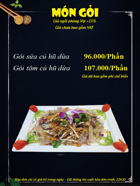 MÓN GỎI