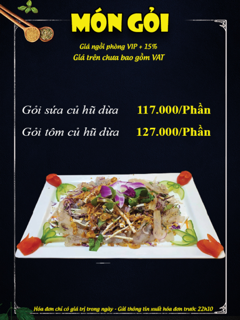 MÓN GỎI