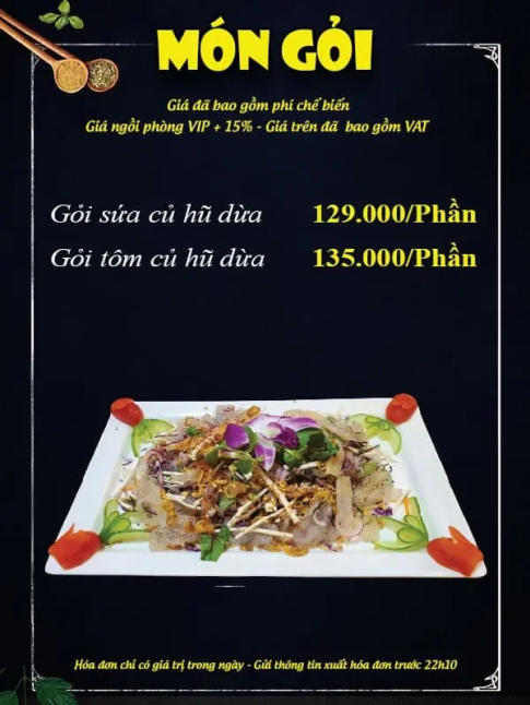 MÓN GỎI