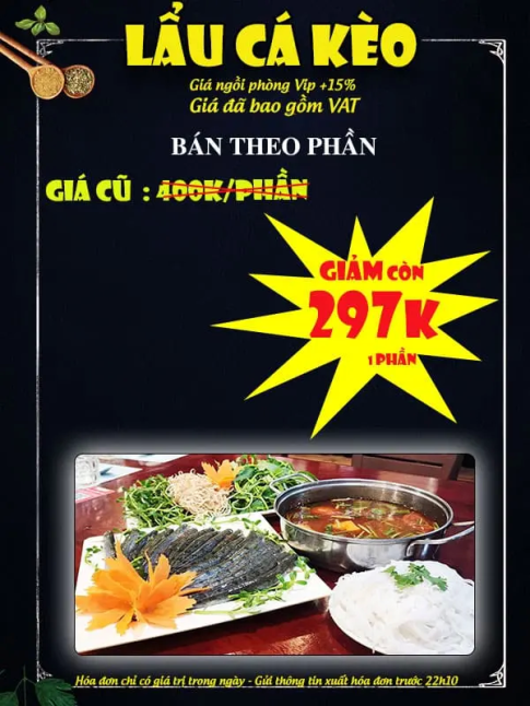 LẨU CÁ KÈO 