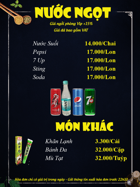 NƯỚC NGỌT