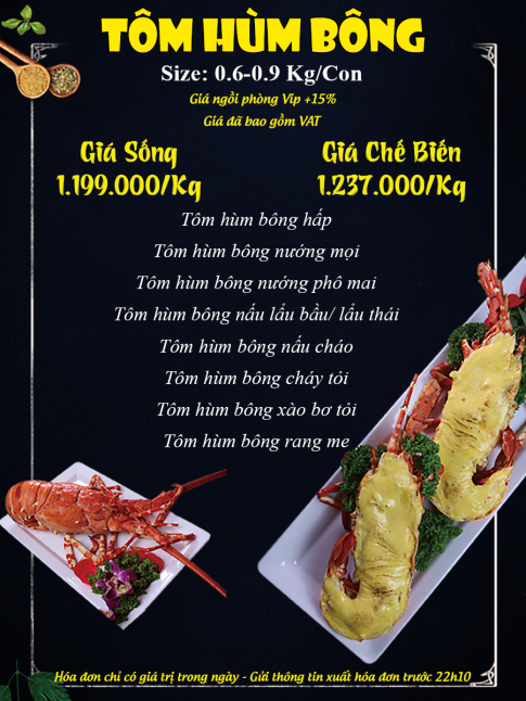 TÔM HÙM BÔNG