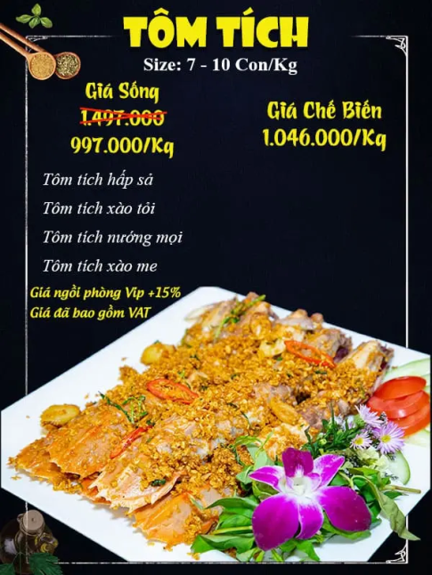 TÔM TÍCH (Size: 7-10 Con/Kg)
