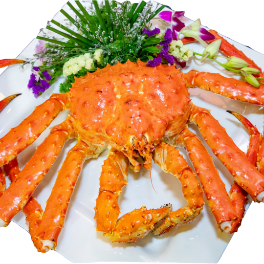 CUA HOÀNG ĐẾ (KING CRAB) (Size: 1.8 - 3.5 Kg/Con) - Giá đã bao gồm VAT