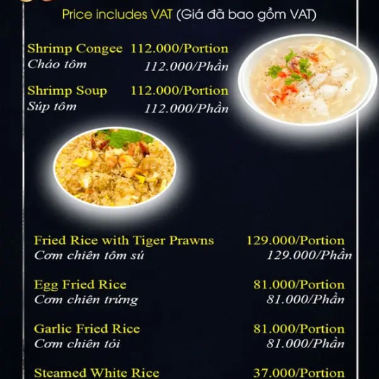 Cháo - Súp - Cơm