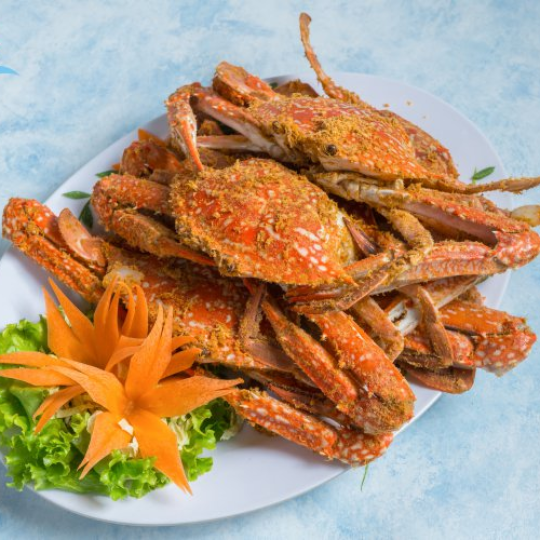 GHẸ 2 SỐNG (Size: 3 - 7 Con/Kg) (1 càng hoặc 2 càng) - Giá đã bao gồm VAT