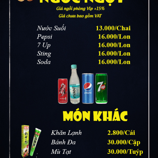 NƯỚC NGỌT