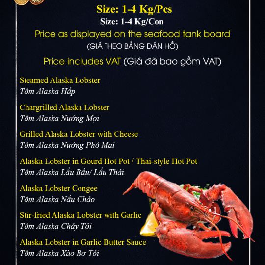 Tôm Hùm Alaska