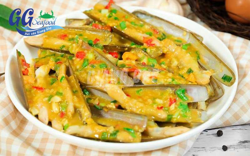 ốc móng tay sốt bơ tỏi