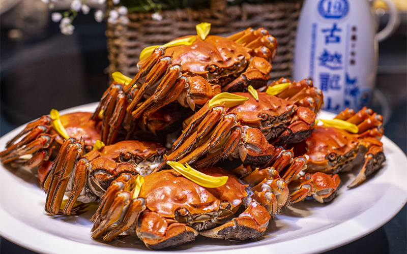 Cua Lông Hấp Tại Giang Ghẹ