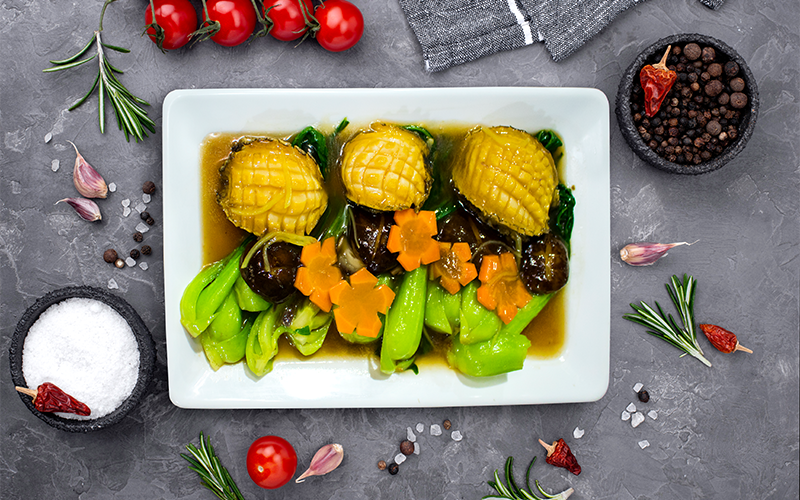 Bào ngư sốt dầu hào