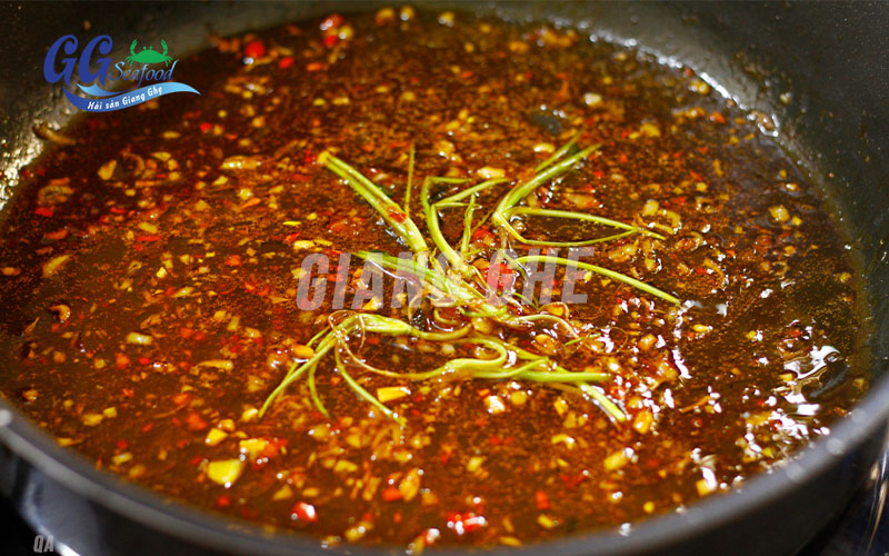 sốt cá chim biển nướng muối ớt 