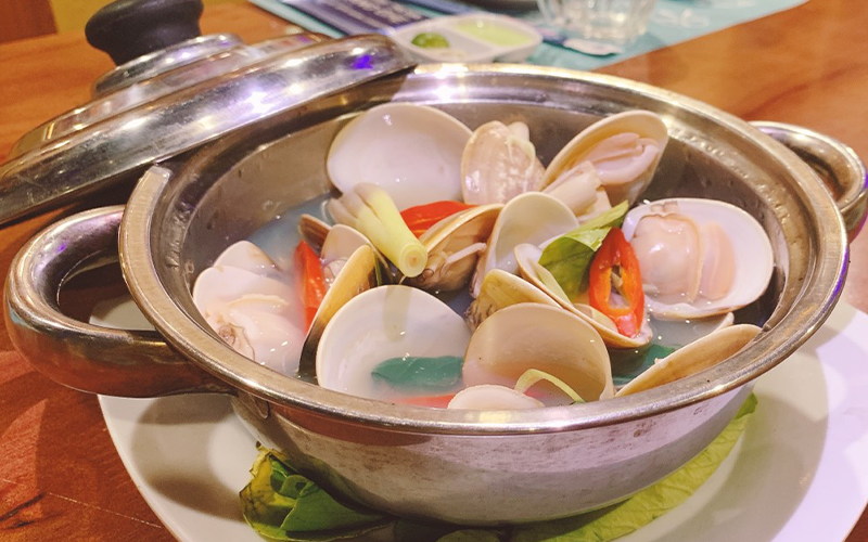 Ngao Biển Cồ Hấp Sả