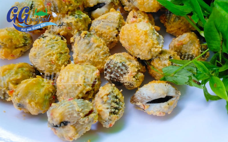  món Sò huyết Rang muối ớt