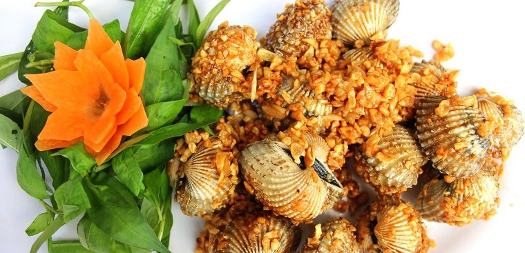 sò huyết cháy tỏi