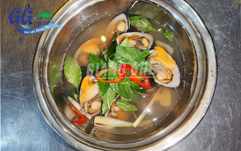 sò lông hấp sả