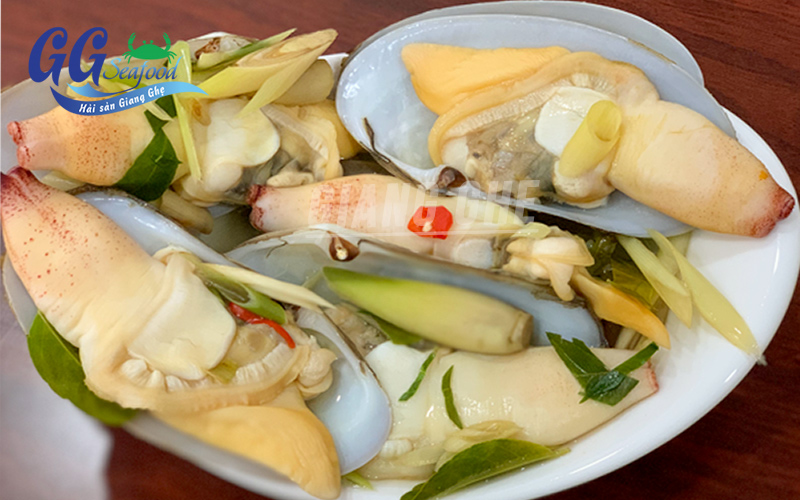 Tu hài hấp sả