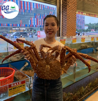 KING CRAB  KHỦNG (Size 1.5-7 Kg/Con)